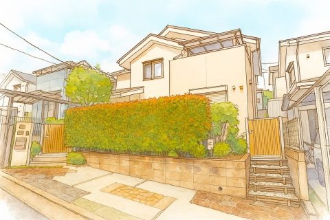 白庭台イラスト